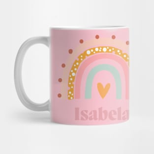 Hand Name Written Of Isabela Mug